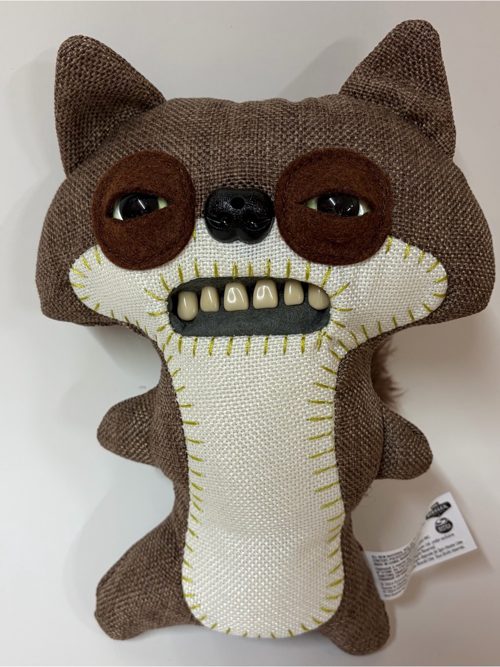 Fuggler Fart Face Suspicious Fox Plush Stuffed Animal Funny Monster Plush